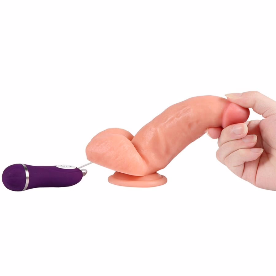 SHEQU - SOLDIER DILDO VIBRADOR CON CONTROL REMOTO 16 CM - Imagen 5