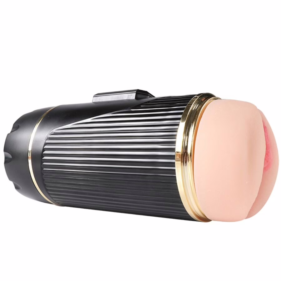 SHEQU - KAY MASTURBADOR DOBLE CON VIBRACIÓN DUAL BOCA Y VAGINA - Imagen 8