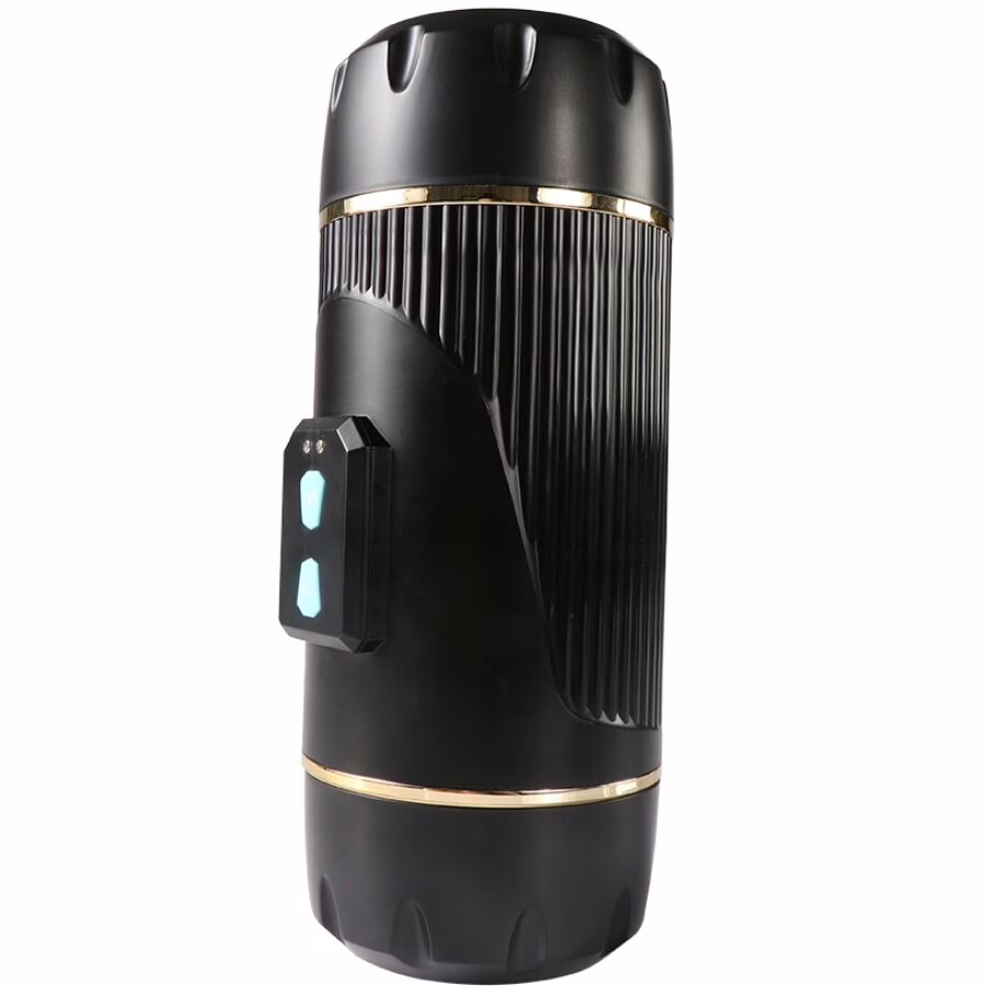 SHEQU - KAY MASTURBADOR DOBLE CON VIBRACIÓN DUAL BOCA Y VAGINA - Imagen 10