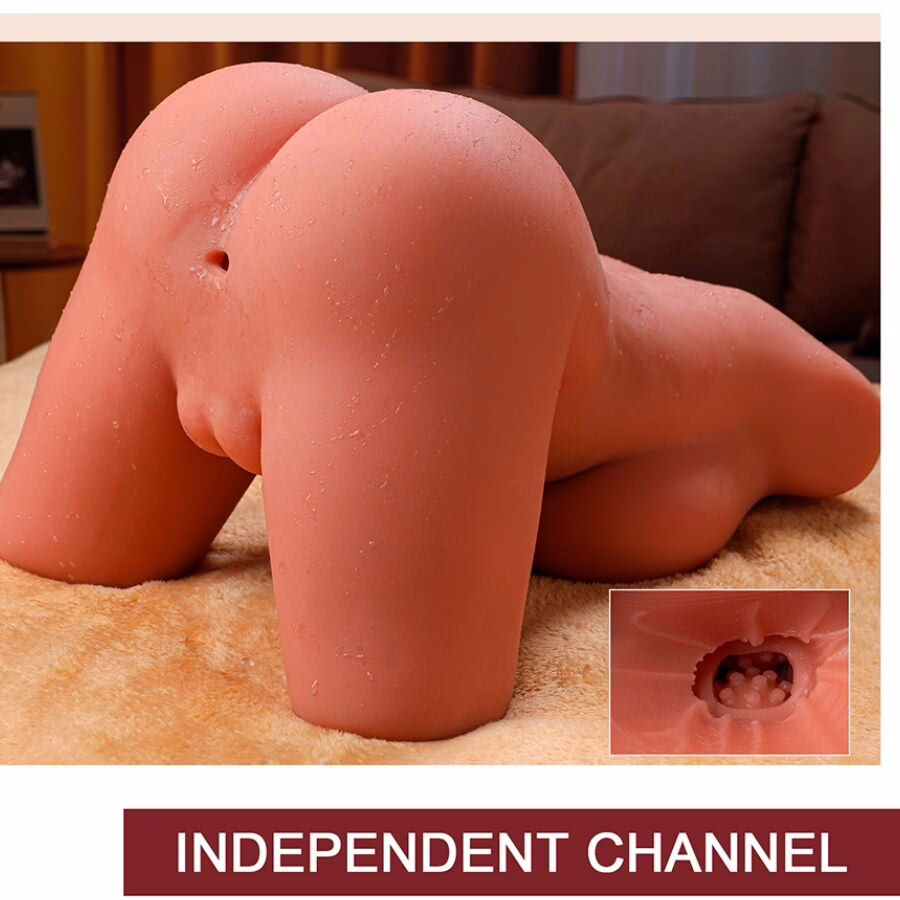 XISE - MIAH LADY BOY TORSO FEMENINO CON DILDO CON VIBRACIÓN Y THRUSTING 55 CM - Imagen 7