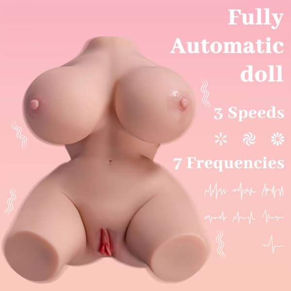 XISE - FRIEDA TORSO REALÍSTICO FEMENINO CON VIBRACIÓN 36 CM - Imagen 10