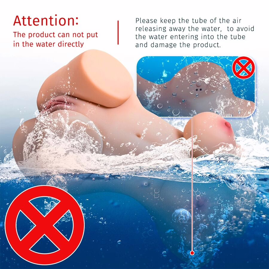 XISE - WENDY SUCKING TORSO FEMENINO CON VIBRACIÓN Y CONTROL REMOTO 6 KG - Imagen 6