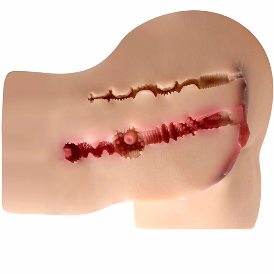 XISE - KALLY MASTURBADOR VAGINA Y ANO REALÍSTICO MULTIPOSICIÓN - Imagen 5