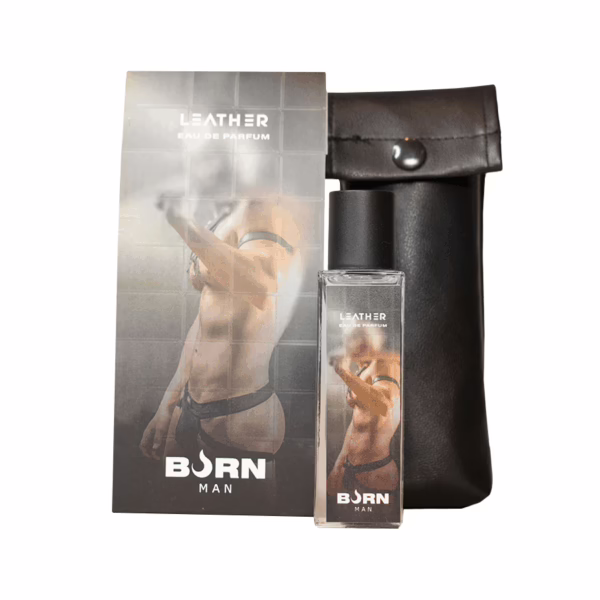 BURN - LEATHER PERFUME DE HOMBRE 20 ML - Imagen 4