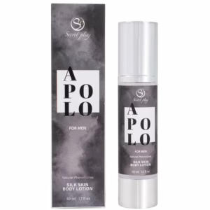 SECRETPLAY - APOLO LOCIÓN PIEL DE SEDA PARA HOMBRES 50 ML