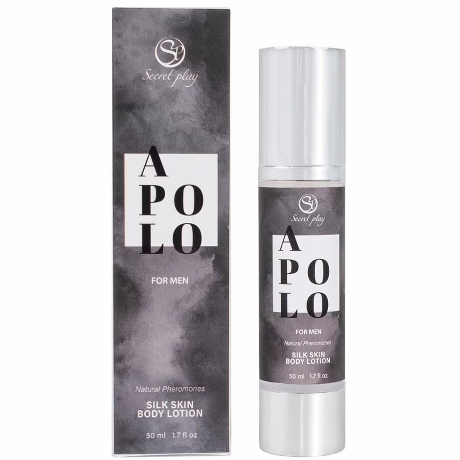 SECRETPLAY - APOLO LOCIÓN PIEL DE SEDA PARA HOMBRES 50 ML