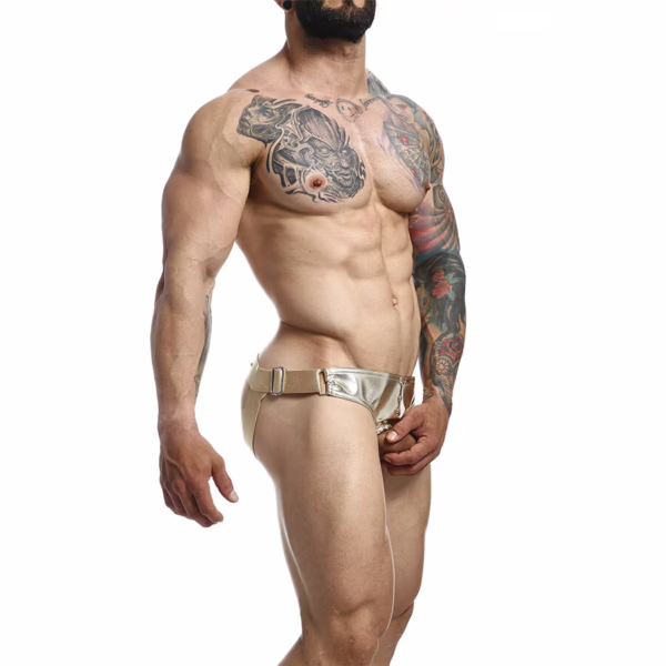 MOB - DNGEON JOCKSTRAP ANILLO PARA EL PENE DORADO TALLA ÚNICA - Imagen 3