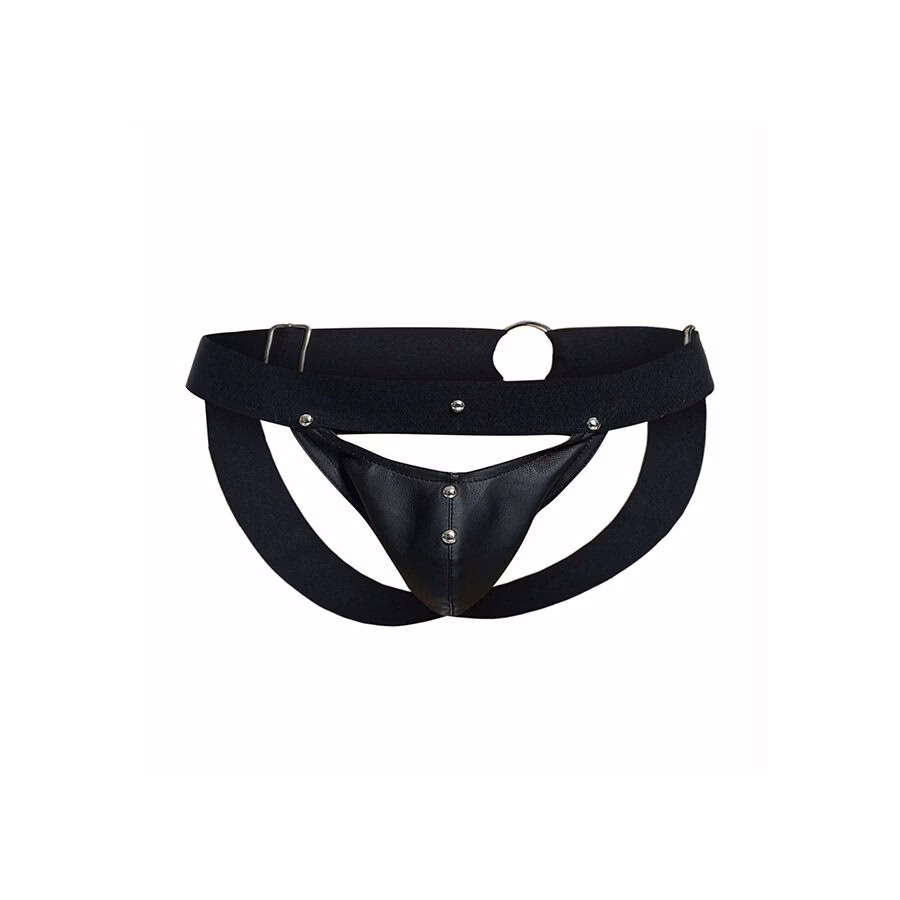 MOB - DNGEON JOCKSTRAP DEPORTISTA NEGRO TALLA ÚNICA - Imagen 6