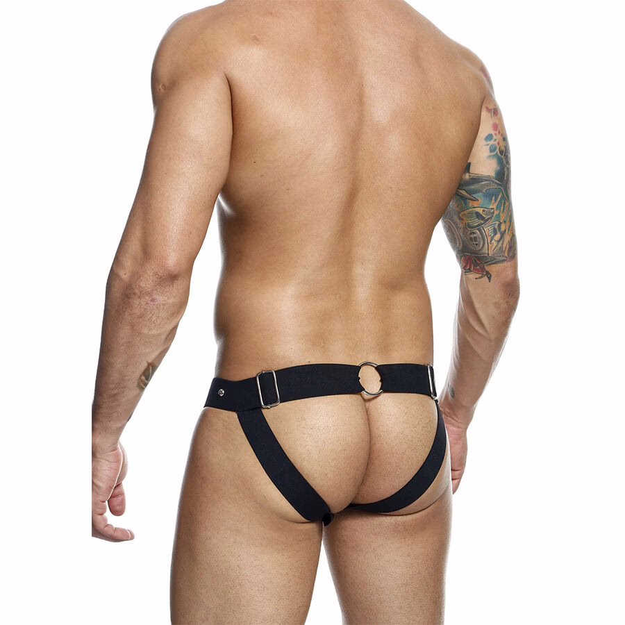 MOB - DNGEON JOCKSTRAP DEPORTISTA NEGRO TALLA ÚNICA - Imagen 5