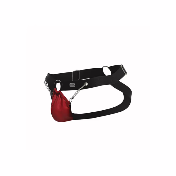 MOB - DNGEON JOCKSTRAP ROJO CON CADENAS TALLA ÚNICA - Imagen 7