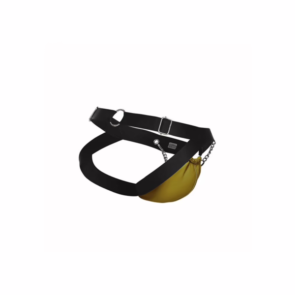 MOB - DNGEON JOCKSTRAP AMARILLO CON CADENAS TALLA ÚNICA - Imagen 8