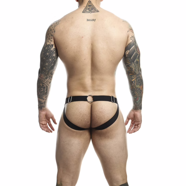 MOB - DNGEON JOCKSTRAP AMARILLO CON CADENAS TALLA ÚNICA - Imagen 6
