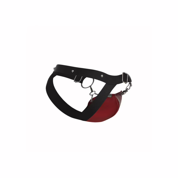 MOB - DNGEON JOCKSTRAP A PRESIÓN ROJO TALLA ÚNICA - Imagen 8