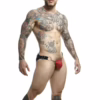 MOB - DNGEON JOCKSTRAP A PRESIÓN ROJO TALLA ÚNICA - Imagen 3