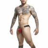 MOB - DNGEON JOCKSTRAP A PRESIÓN ROJO TALLA ÚNICA - Imagen 2