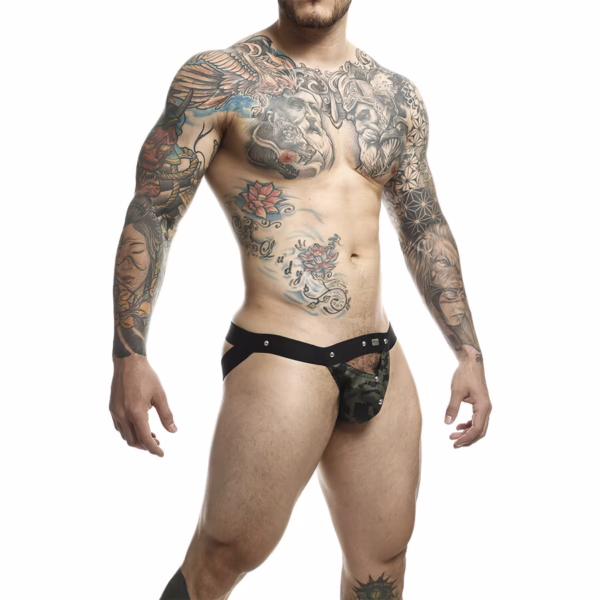 MOB - DNGEON JOCKSTRAP DEPORTISTA VERDE TALLA ÚNICA - Imagen 3