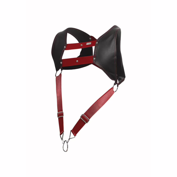 MOB - DNGEON ARNÉS CON ANILLO ROJO PARA EL PENE TALLA ÚNICAS - Imagen 8