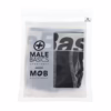 MOB - TANGA NEGRO CON FORMA DE LAGRIMA TALLA S/M - Imagen 6
