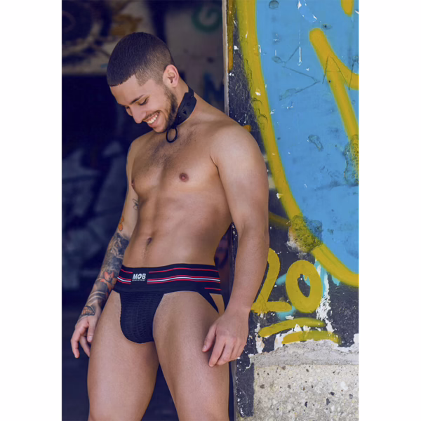 MOB - TANGA CLASICO NEGRO TALLA L - Imagen 4