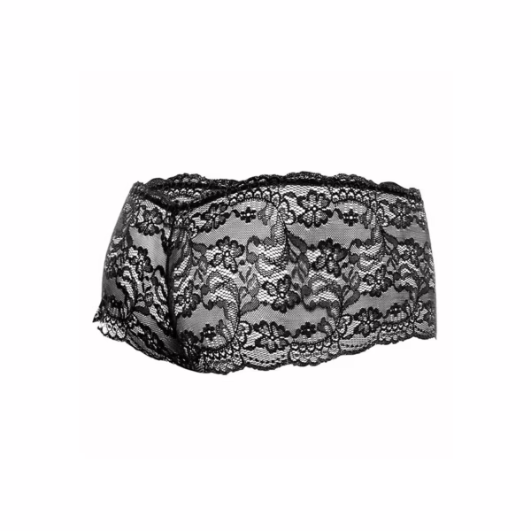 MOB - BOXER ENCAJE NEGRO TALLA L/XL - Imagen 4