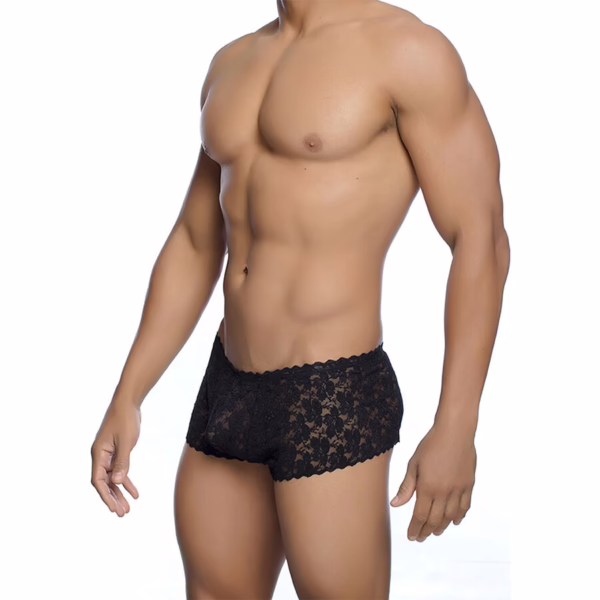 MOB - BOXER ENCAJE NEGRO TALLA L/XL - Imagen 2
