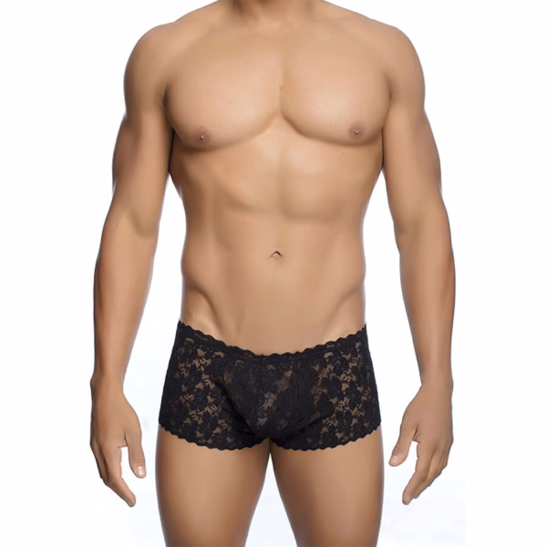 MOB - BOXER ENCAJE NEGRO TALLA L/XL