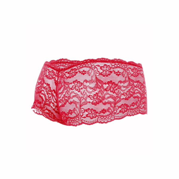MOB - BOXER ENCAJE ROJO TALLA L/XL - Imagen 5