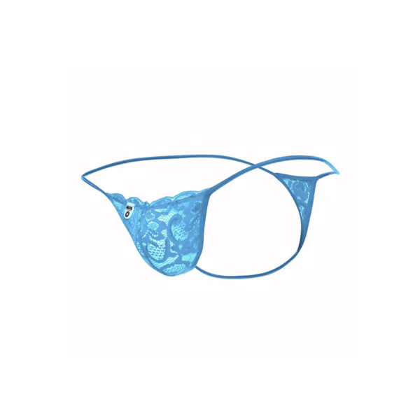 MOB - TANGA DE ENCAJE AQUA TALLA S/M - Imagen 5
