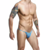 MOB - TANGA DE ENCAJE AQUA TALLA S/M - Imagen 2