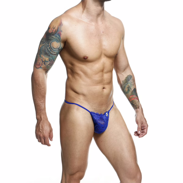 MOB - TANGA DE ENCAJE ROYAL TALLA L/XL - Imagen 2