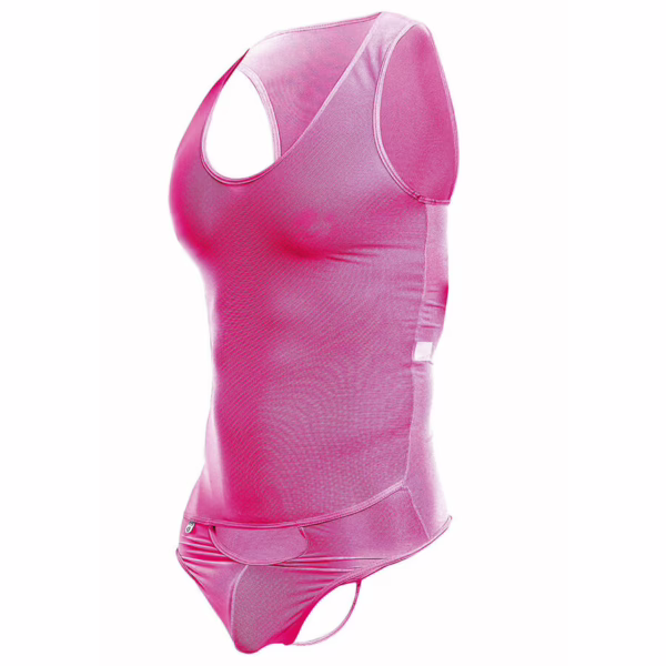 MOB - BODYSHEER TRANSPARTE ROSA TALLA S/M - Imagen 7