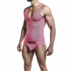 MOB - BODYSHEER TRANSPARTE ROSA TALLA S/M - Imagen 2