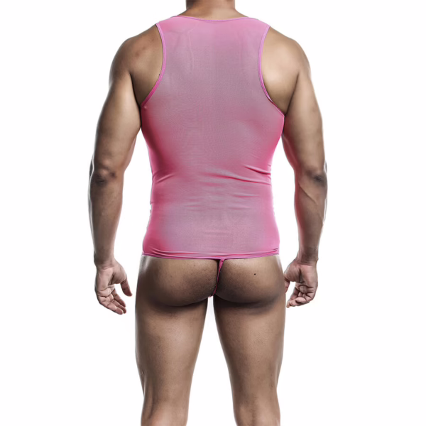 MOB - BODYSHEER TRANSPARTE ROSA TALLA S/M - Imagen 6