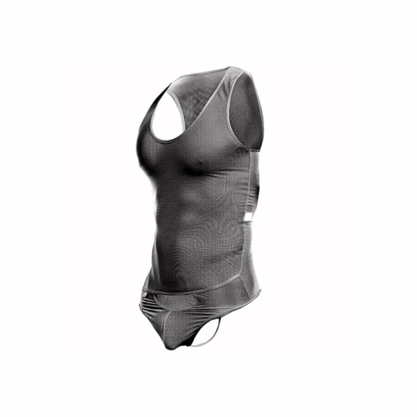 MOB - BODYSHEER TRANSPARTE NEGRO TALLA L/XL - Imagen 4