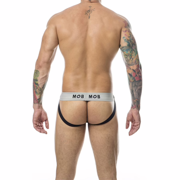 MOB - JOCK CLASICO STRIPE BLANCO TALLA XL - Imagen 6