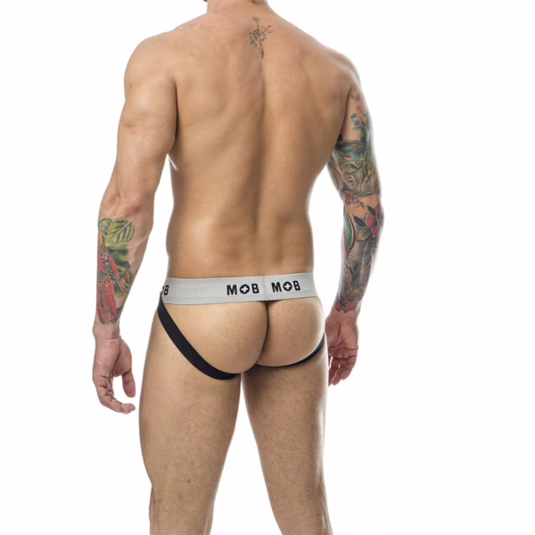 MOB - JOCK CLASICO STRIPE BLANCO TALLA XXL - Imagen 5