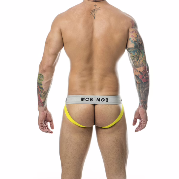 MOB - JOCK CLASICO STRIPE AMARILLO TALLA XL - Imagen 6