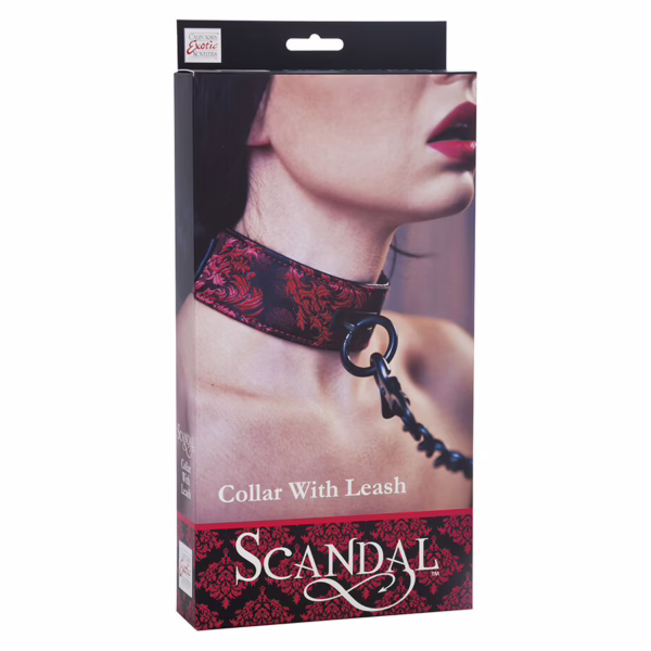 CALEXOTICS - SCANDAL COLLAR CON CORREA NEGRA - Imagen 2