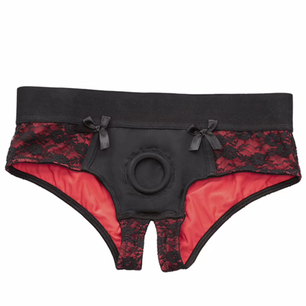 CALEXOTICS - SCANDAL SET DE BRAGUITAS SIN ENTREPIERNAS CON DILDO TALLA S/M - Imagen 2