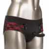 CALEXOTICS - SCANDAL SET DE BRAGUITAS SIN ENTREPIERNAS CON DILDO TALLA L/XL