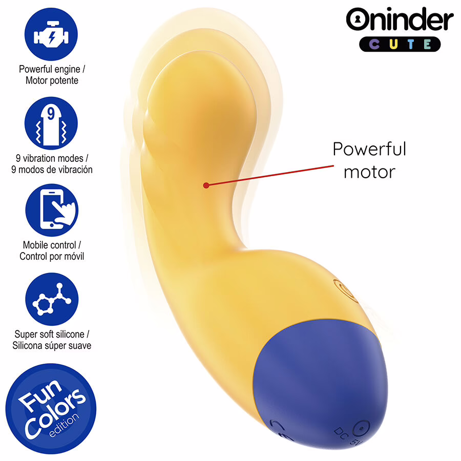 ONINDER CUTE - LOVE BUDDY MASTER VIBRADOR PUNTO G - APP MUNDIAL GRATUITA - Imagen 4