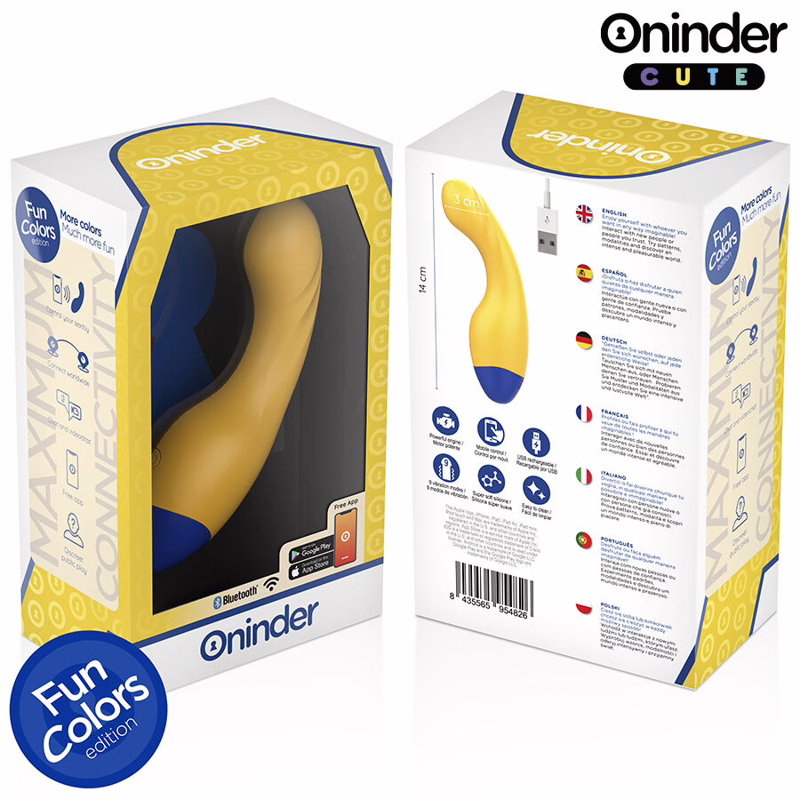 ONINDER CUTE - LOVE BUDDY MASTER VIBRADOR PUNTO G - APP MUNDIAL GRATUITA - Imagen 7