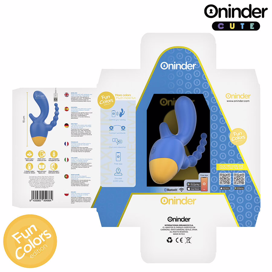 ONINDER CUTE - LOVE 3 SOME TRIPLE VIBRADOR - APP MUNDIAL GRATUITA - Imagen 7