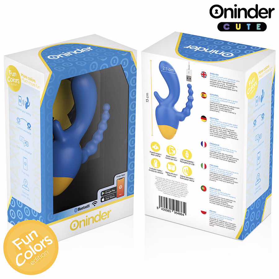 ONINDER CUTE - LOVE 3 SOME TRIPLE VIBRADOR - APP MUNDIAL GRATUITA - Imagen 8