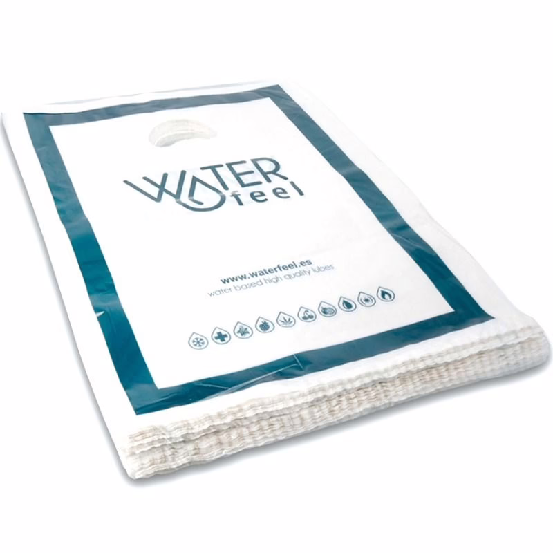 WATERFEEL - 100 BOLSAS PLASTICO GRANDES 40 X 50 CM