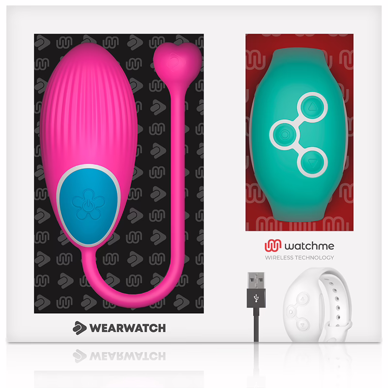 WEARWATCH - HUEVO CONTROL REMOTO TECHNOLOGY WATCHME FUCSIA / AGUA MARINA - Imagen 5