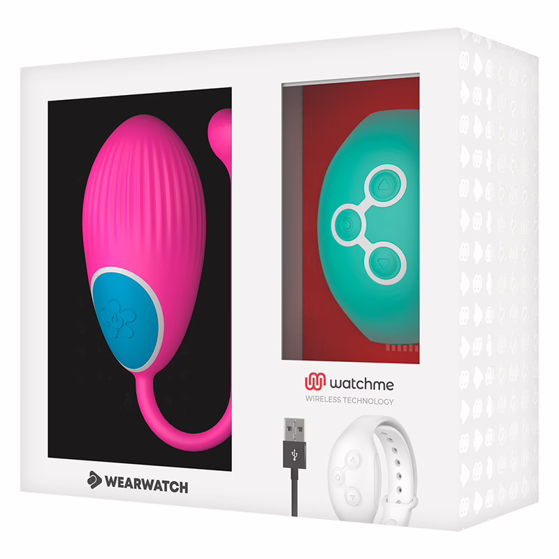 WEARWATCH - HUEVO CONTROL REMOTO TECHNOLOGY WATCHME FUCSIA / AGUA MARINA - Imagen 6