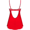 OBSESSIVE - INGRIDIA CHEMISE & TANGA ROJO XS/S - Imagen 6