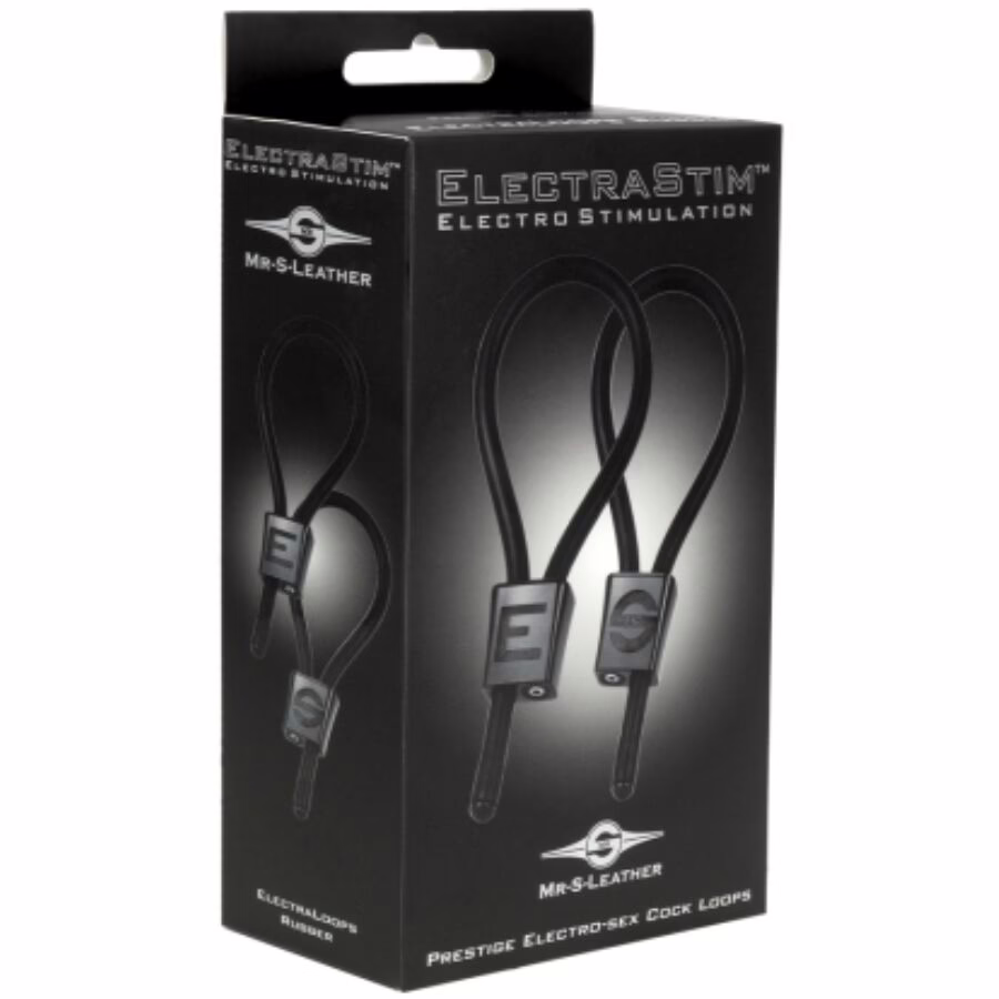 ELECTRASTIM - PRESTIGE ELECTRA LOOPS ANILLOS DE PENE AJUSTABLES NEGRO - Imagen 3