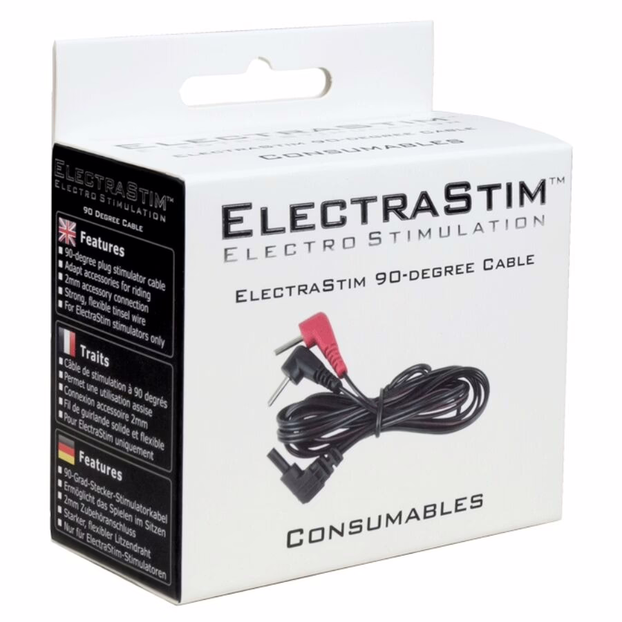 ELECTRASTIM - CABLES DE ESTIMULACIÓN 90 GRADOS - Imagen 7